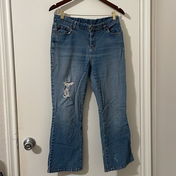 Ralph Lauren Denim - Lauren Jeans Co. Ralph Lauren Blue Wide Leg Jeans Size 10P